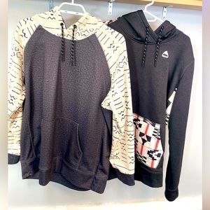 2 Women’s Burton Hoodies Size XL